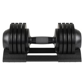 52LBS  Adjustable Dumbbell Steel And Plastic