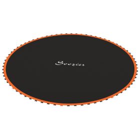Trampoline Replacement Mat, Fits 12' Trampoline w/ 72 V-Hooks & 5.5" Springs (Spring & Frame not Included), Orange