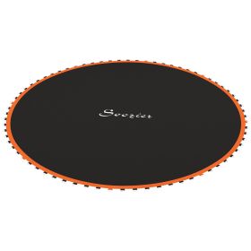 Trampoline Replacement Mat, Fits 14' Trampoline w/ 80 V-Hooks & 5.5" Springs (Spring & Frame not Included), Orange