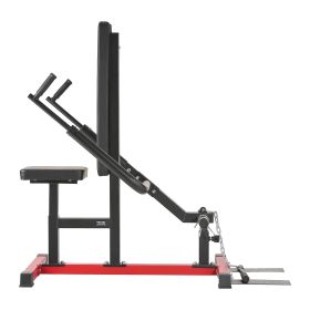 VEVOR Seated Dip Machine, Tricep Bicep Press Down Machine with Cable Bar, Adjustable Seat, and Backrest, Exercise Equipment for Chest Training