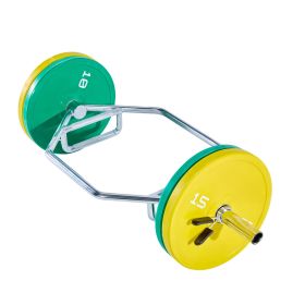 Trap Bar Hex Bar, 2-Inch Hex Barbell, 800 LBS Capacity Shrug Bars with Knurled Grips, Weightlifting and Strength Training Equipment
