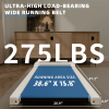 High-Efficiency Brushless Motor Treadmill with LED Display and Countdown Modes, Compact Design, Supports 275lbs Capacity, Ideal for Home Fitness