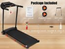 NEW Treadmills for Home, 2.5HP Quiet Folding Treadmill with Heart Rate Sensor, 300lbs Weight Capacity, 7.5MPH