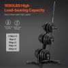 VEVOR Weight Plate Rack, L Frame Weight Plate Tree for 2-Inch Weight Plates, Standard Weight Plate Tree, 1000 lbs Load Capacity Weight Storage Holder