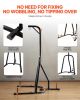 VEVOR Punching Bag Stand, Steel Heavy Duty Workout Equipment, Boxing Punching Bag Stand, Holds Up to 140 lbs