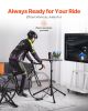VEVOR Cycling Desk, Stationary Foldable Adjustable Bike Trainer & Treadmill Desk with Triangle Support