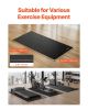 VEVOR Treadmill Mat for Carpet Floor, 23.62" x 51.18" x 0.16" Exercise Equipment Mat for Elliptical and Walking Pad, High Density PVC Floor Protector
