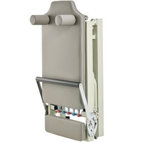 Foldable Pilates Reformer, Pilates Workout Machine for Home Gym Studio Use, Pilates Bed with Dual Resistance- Spring & Cord (Foldable or Not: Foldable-Entry-level Model)